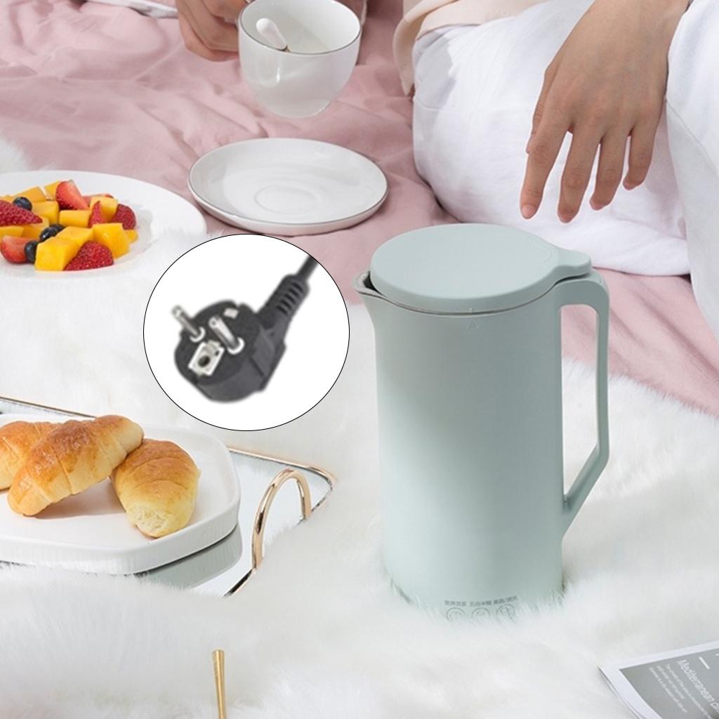 Portable European Standard Blender Juicer Automatic Heating Soybean Vegan Milk Touch Screen Kitchen Multifunctional Tools