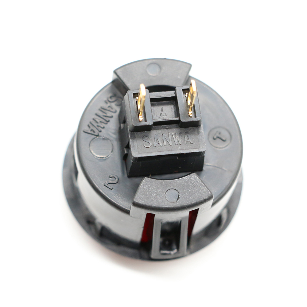 Japan Original SANWA Push Button OBSF 30mm 24mm Coin Neo Geo Board Box Arcade Game Machine Hitbox Controller Joystick DIY Parts