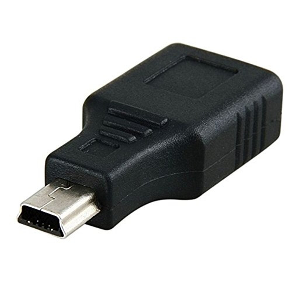 USB A Female to Mini USB B 5 Pin Male Charger &amp; Data Adapter Converter