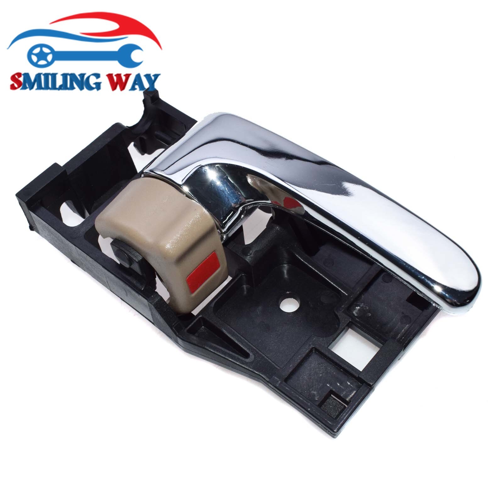Maçaneta interna da porta dianteira, sorriso, direito e esquerdo para toyota avalon 3.0l 2000 2001 2002 2003 2004 oe #69205ac010