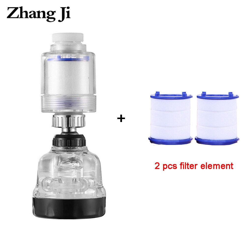 Zhangji 3 Modi Kraan Beluchter Water Filter 360 Draaibare Chloor Verwijderen Filter Zuiveren Water Saving Kraan Filter