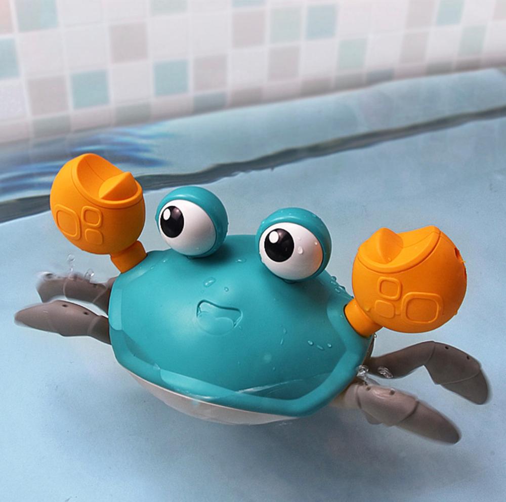 Bad Speelgoed Wandelen Clockwork Krab Trekken Dier Voor Baby Peuter Kruipen Leuke Verjaardag Festival Voor Jongens Meisjes