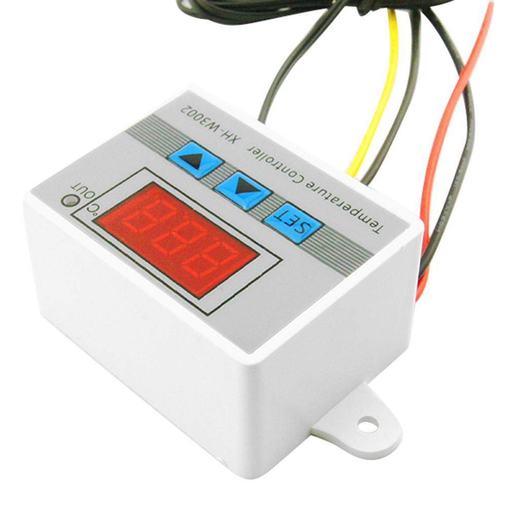 Digitale temperatuurregelaar 10a thermostaatregelaar met sondesensor thermometer thermoregelaar  dc12v/dc24v/ac220v