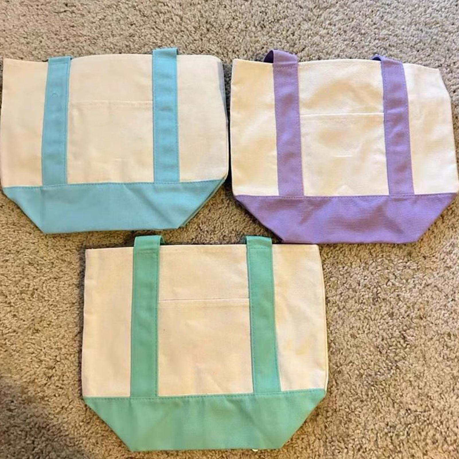 Tygväska i tyg, stora tygväskor, återanvändbara matväskor, trendig shoppingväska för camping, enkla axelväskor