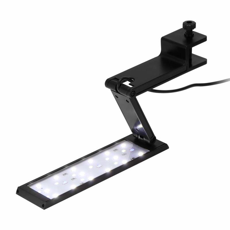 Clip-on Hi Lumen Dimmable Aquarium Led Lighting with Touch Control for Saltwater Marine Reef Freshwater Fish Tank Aquatic Plants