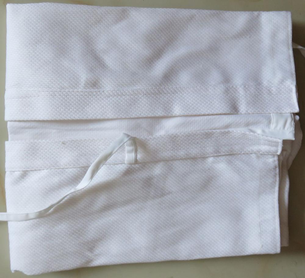 Altura 155 ~ 200cm UNISEX de de algodón puro hakama uniformes de Kendo Tops kung fu hapkido trajes de ropa azul/blanco