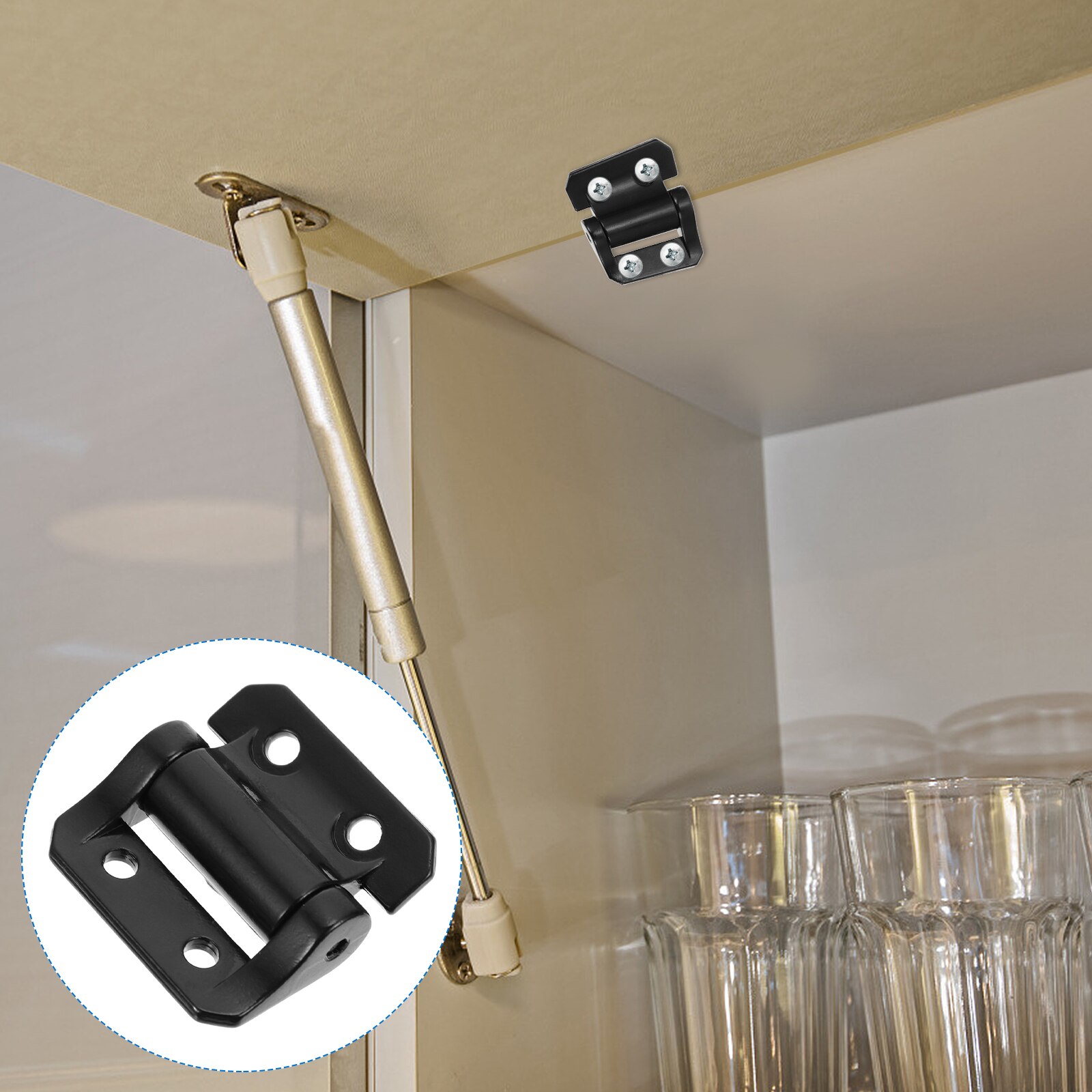 1 Pc Durable Cabinet Hinge Practical Metal Door Hinge Furniture Accessories