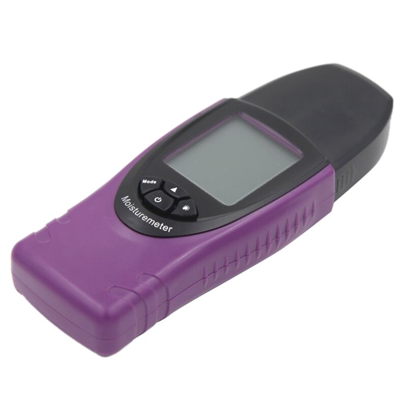 Mini humidimètre numérique portable, testeur d'humidité pour matériaux de construction en béton et bois, chape, écran lcd mural