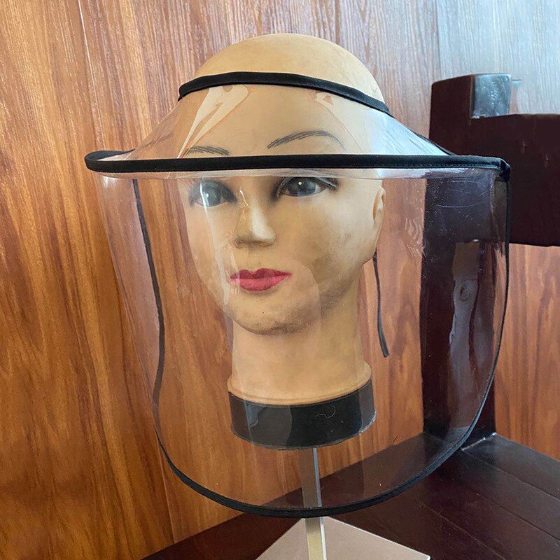 Multi-función de protección de la tapa del sombrero de protección de los ojos Anti-niebla a prueba de viento sombrero Anti-Saliva cubierta de la cara