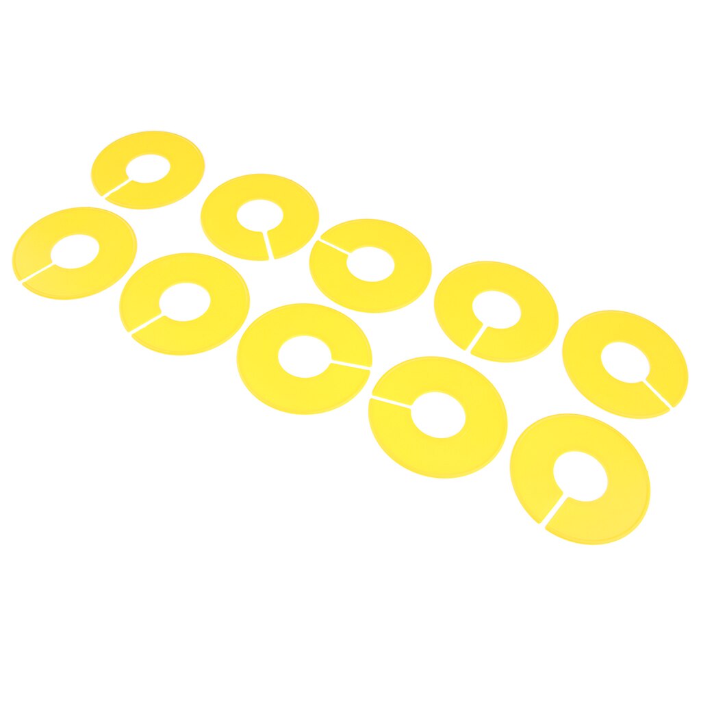 10 pack diy kledingmaat verdelers ronde hangers rek kastverdelers voor kledingwinkels huis blanco verdelers kledingmaat tags