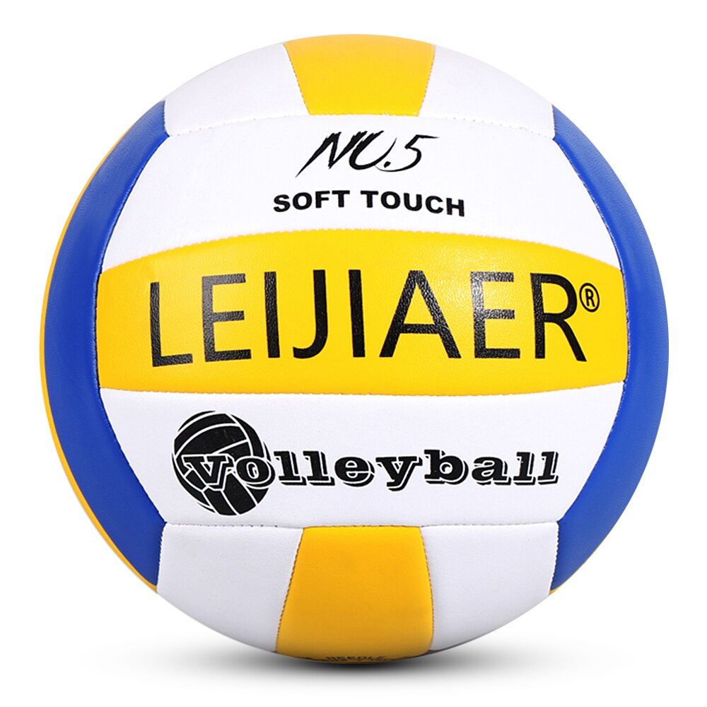 Soft Touch Volleyball Official Match Volleyballs Indoor Training Workout Exercise Equipment Volleyball Balls: Blue