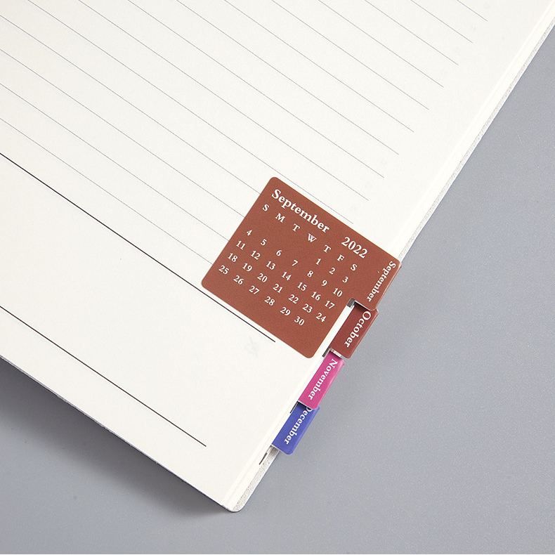 2022 Multifunctionele Index Schema Boek Time Management Planner Dagboek Kleverige Index Note Post Sticker Bookmark Kleur Annotatie