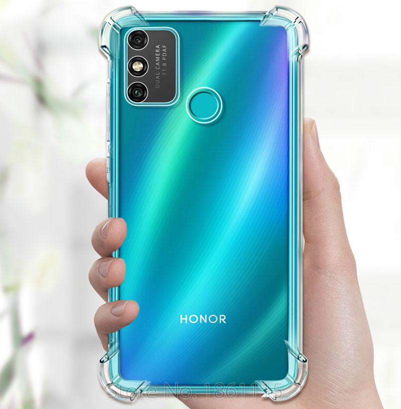 360 molle della copertura airbag cassa del telefono per Huawei Honor 9A trasparente del silicone di tpu caso Honor 20 Lite 10i 30 pro 30S X10 P40 Pro