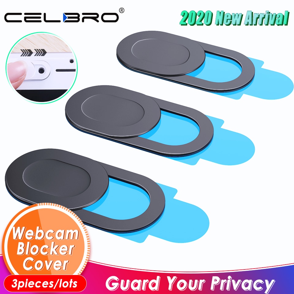 Webcam Cover Antispy Sticker Magnet Slider Plastic Camera Cover Phone Laptop Camera Case for IPad PC Macbook Tablet Tapa Webcam