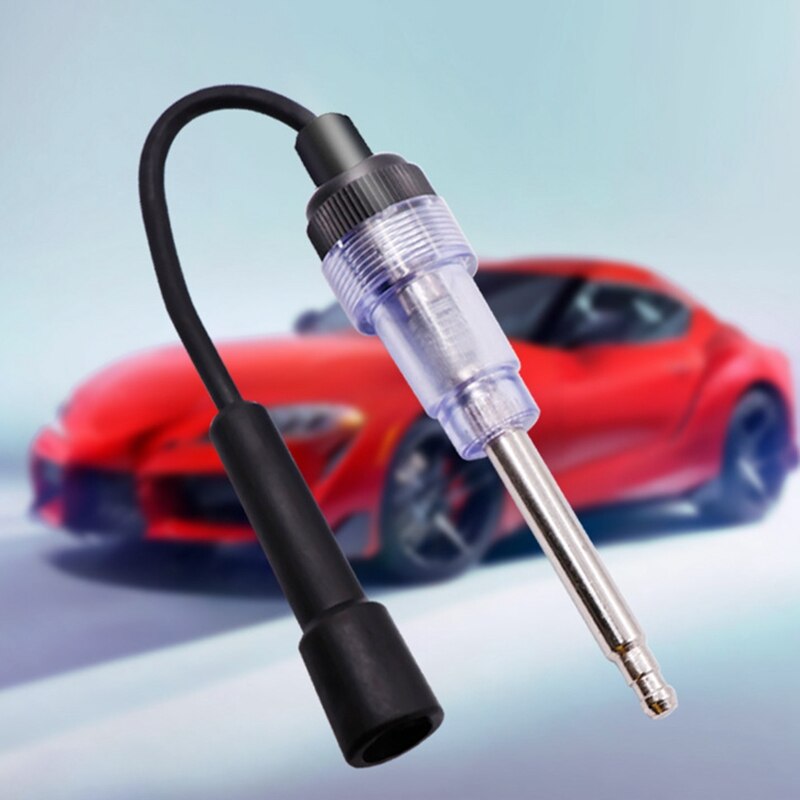 Car Spark Plug Tester Ignition System Coil Engine Inline Autos Diagnostic Test Tool In-Line Igniton Spark Tester Wire Spark Test