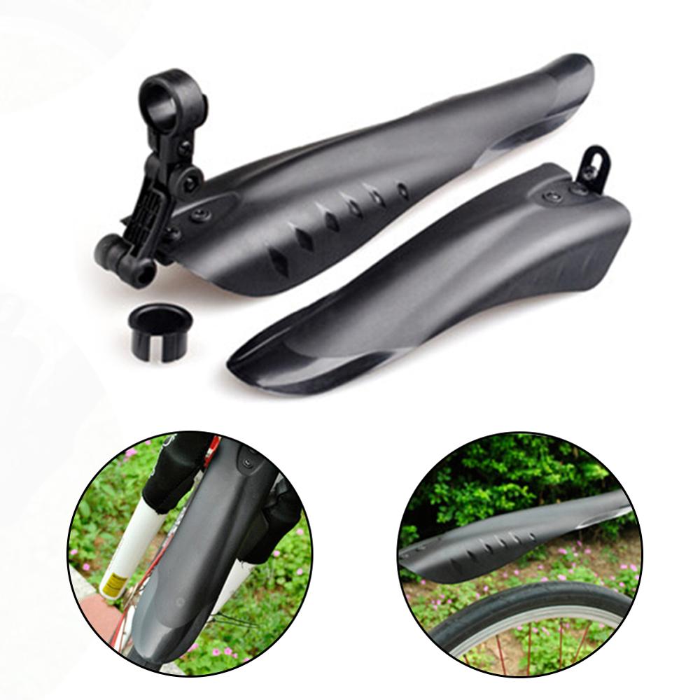 2 pièces vélo garde-boue VTT avant arrière vélo garde-boue arrière en plastique vélo selle garde-boue pièces Enduro
