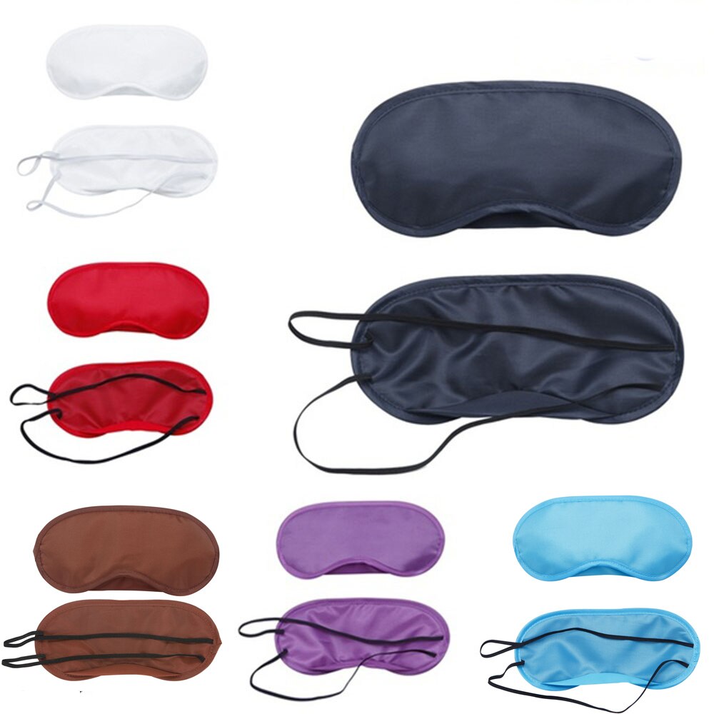 8 Colors Sleep Rest Sleeping Aid Eye Mask Eye Shade Cover Comfort Blindfold Shield Patch Eyeshade Eye Care Beauty Tool