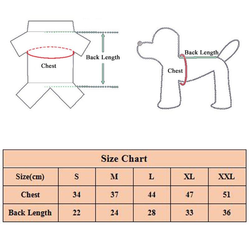 Winter Dog Clothing Coat Puppy Padded Jacket Cotton-padded Jacket Warm Two-leg Cotton Jacket Puppy Clothes For Small Medium Dog