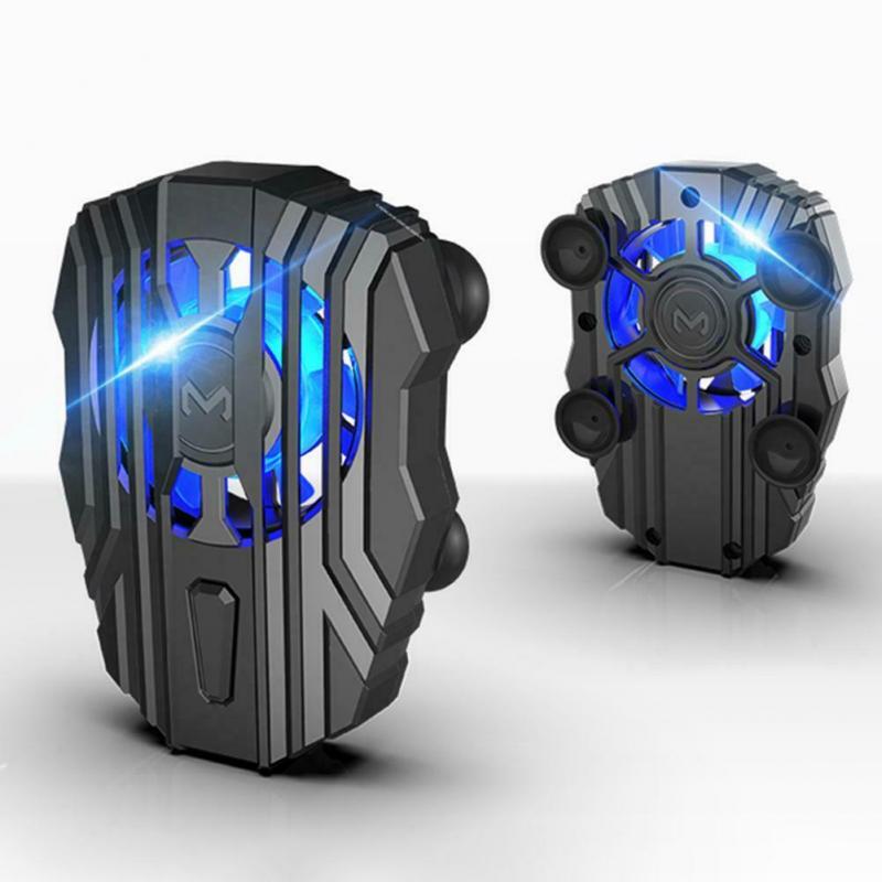 Ventilador de refrigeración Universal para teléfono móvil, radiador Semiconductor recargable por USB, soporte para almohadilla de juego, radiador silencioso