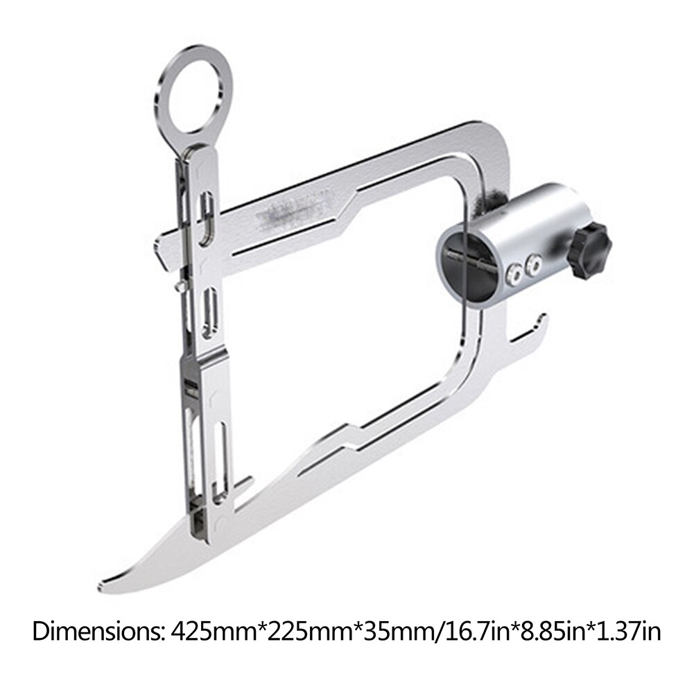 Multi-Purpose Mooring Rope Dock Hook Stainless Steel Long-distance Threader Portable Stop Ship Kayak Accessories Boat Tool