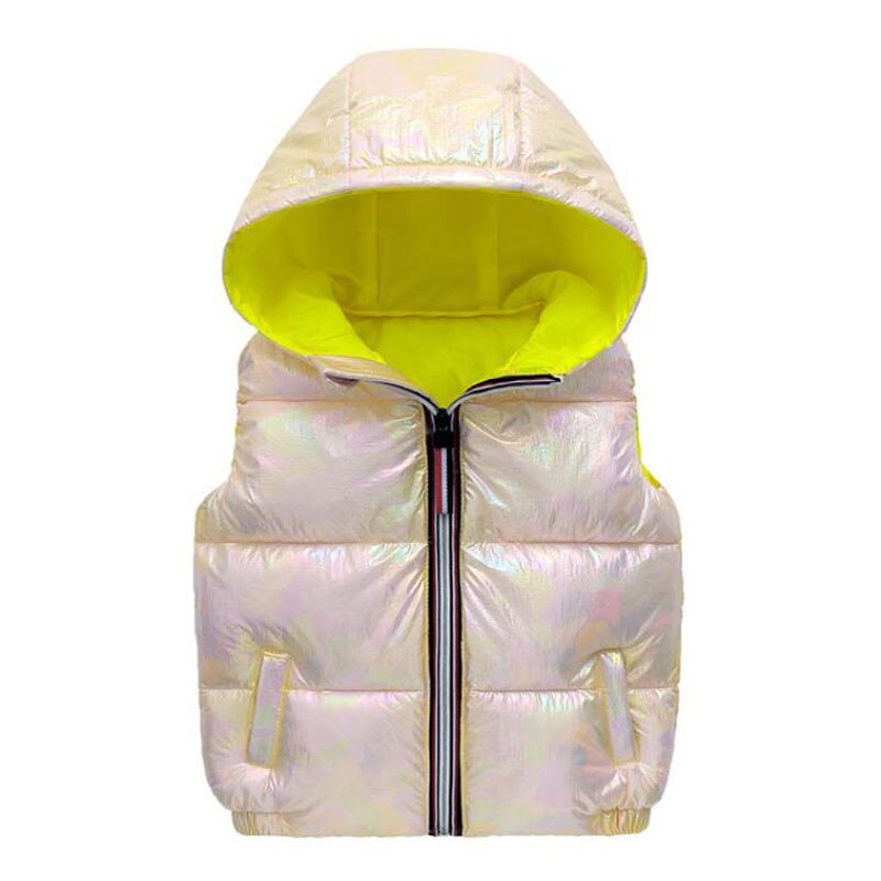Art Weste freundlicher Oberbekleidung Winter Mäntel freundlicher Kleidung Warme Mit Kapuze Baumwolle Baby Jungen Mädchen Weste Für ändern 3-10 jahre alt: MULTI / 10
