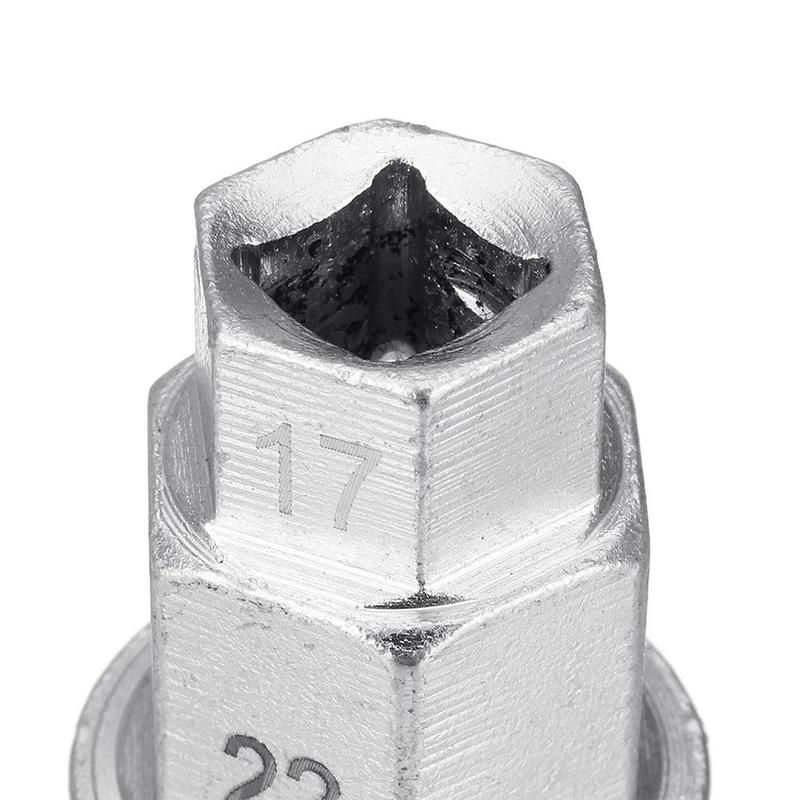 Motorcycle maintenance tool front wheel spindle universal wrench tool hexagon disassembly socket special D6D8