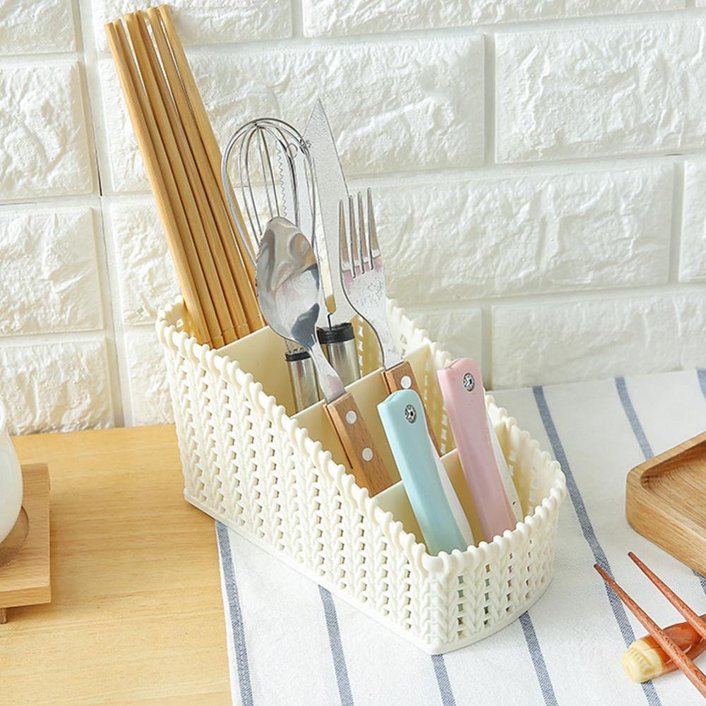 Desktop Storage Pen Case Plastic Material Finishing Box Debris Student Storage Cosmetic Stationery Supplies Desk B D0I3