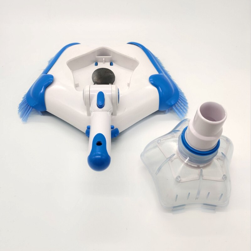 Cabezal de aspiradora para piscina, cabezal de aspiradora extraíble, cepillo de succión para piscina, herramienta de limpieza para piscina