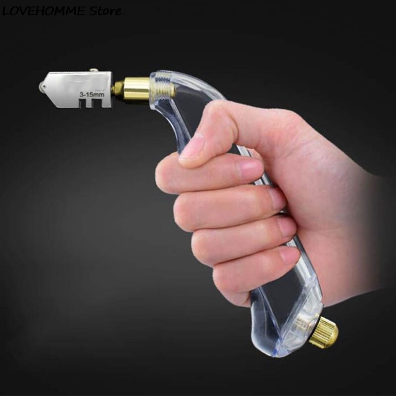 1Pcs Oil Glass Cutter Hard Diamond Cutting Glass Tile Manual Cutting Tool