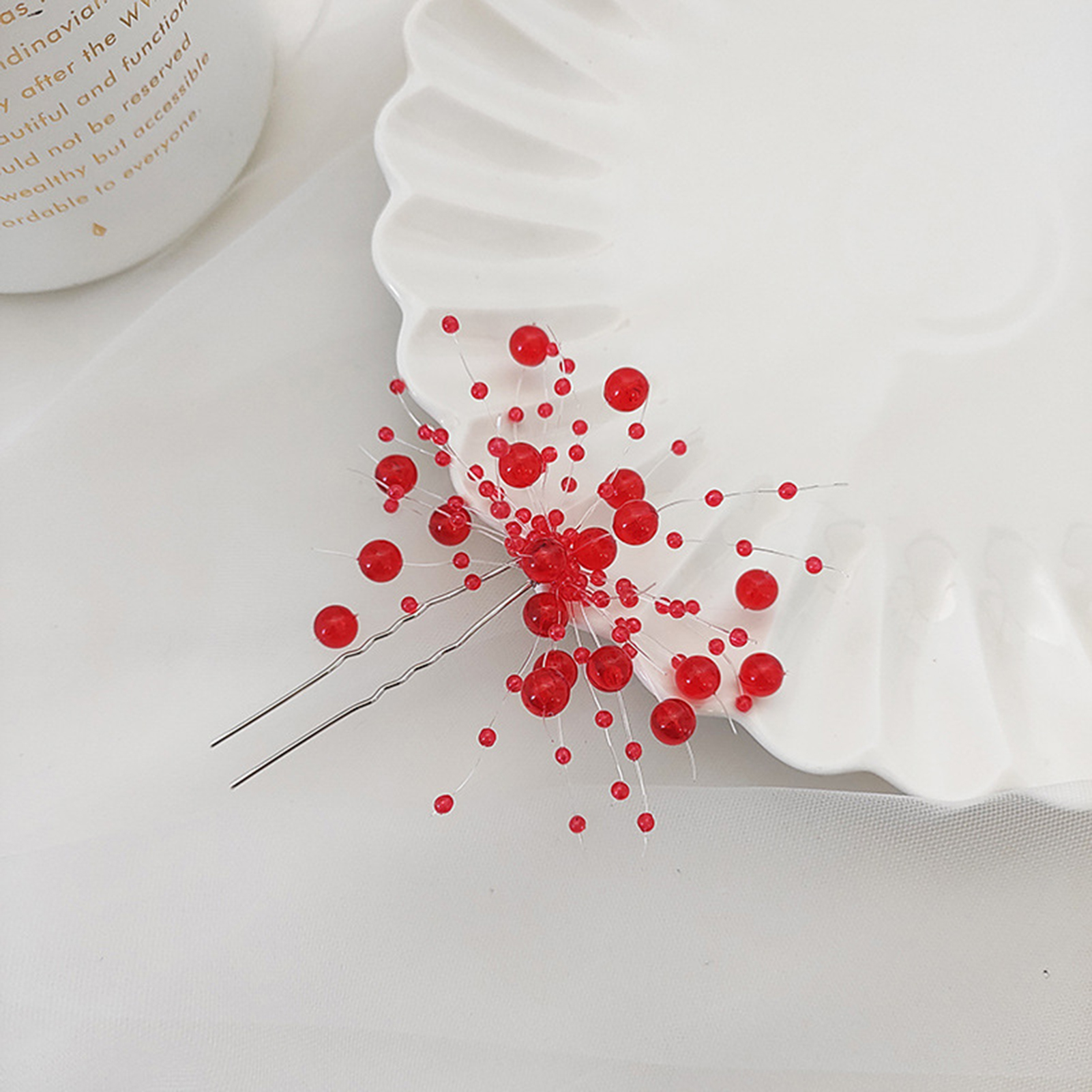 Horquilla de boda de cristal para mujer, accesorios para el cabello, horquillas en forma de U, joyería nupcial para el cabello, pinzas para el cabello con diamantes de imitación, tocados