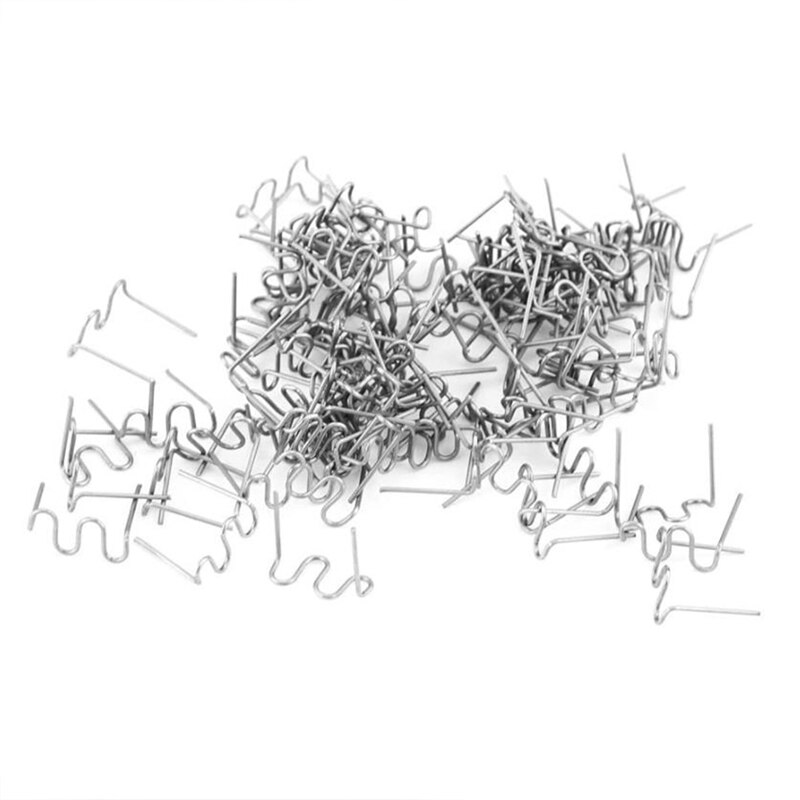 1000 pz 0.6mm graffette calde per cucitrice a caldo riparazione di plastica onda graffette paraurti carrozzeria riparazioni 0.6mm S onda graffette: Default Title