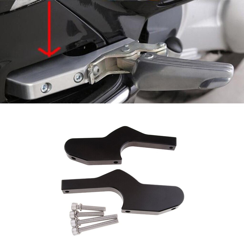 1 par de estribos para motocicleta extensiones de clavijas para Vespa GT GTS GTV 60 125, 150, 200, 250, 300 300ie