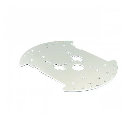 4WD Four-wheel Smart Car Chassis 1.5mm Aluminum Alloy Chassis Standard Standard