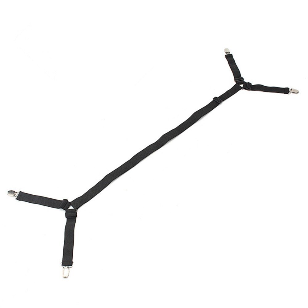 2 stuks/partij lange verstelbare elastische bedlakenhouder matrasklem bevestigingsmiddelen dekens grippers bevestiging antislip riem riempen