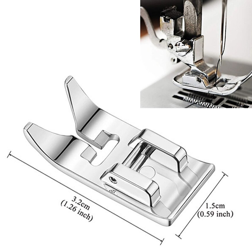 Universal Zig Zag Presser Snap On Foot for low shank Singer Brother Janome Elna Home: 7301