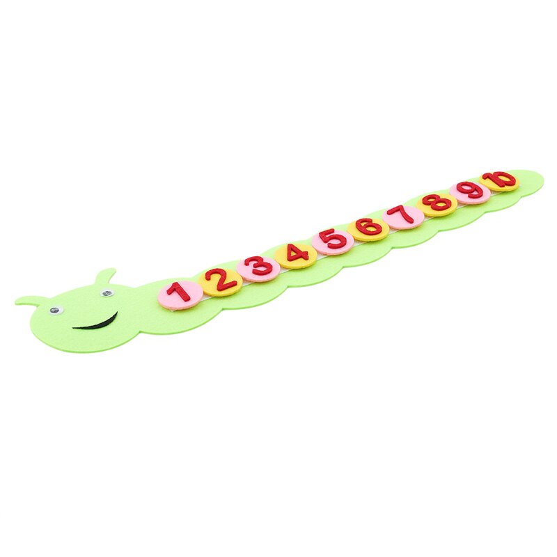 Montessori Mathematische Spiel Farbe Sortierung Caterpillar Vorschul Kindergarten Lehrmittel Bildungs Frühe Lernen spielzeug: Powder red 1