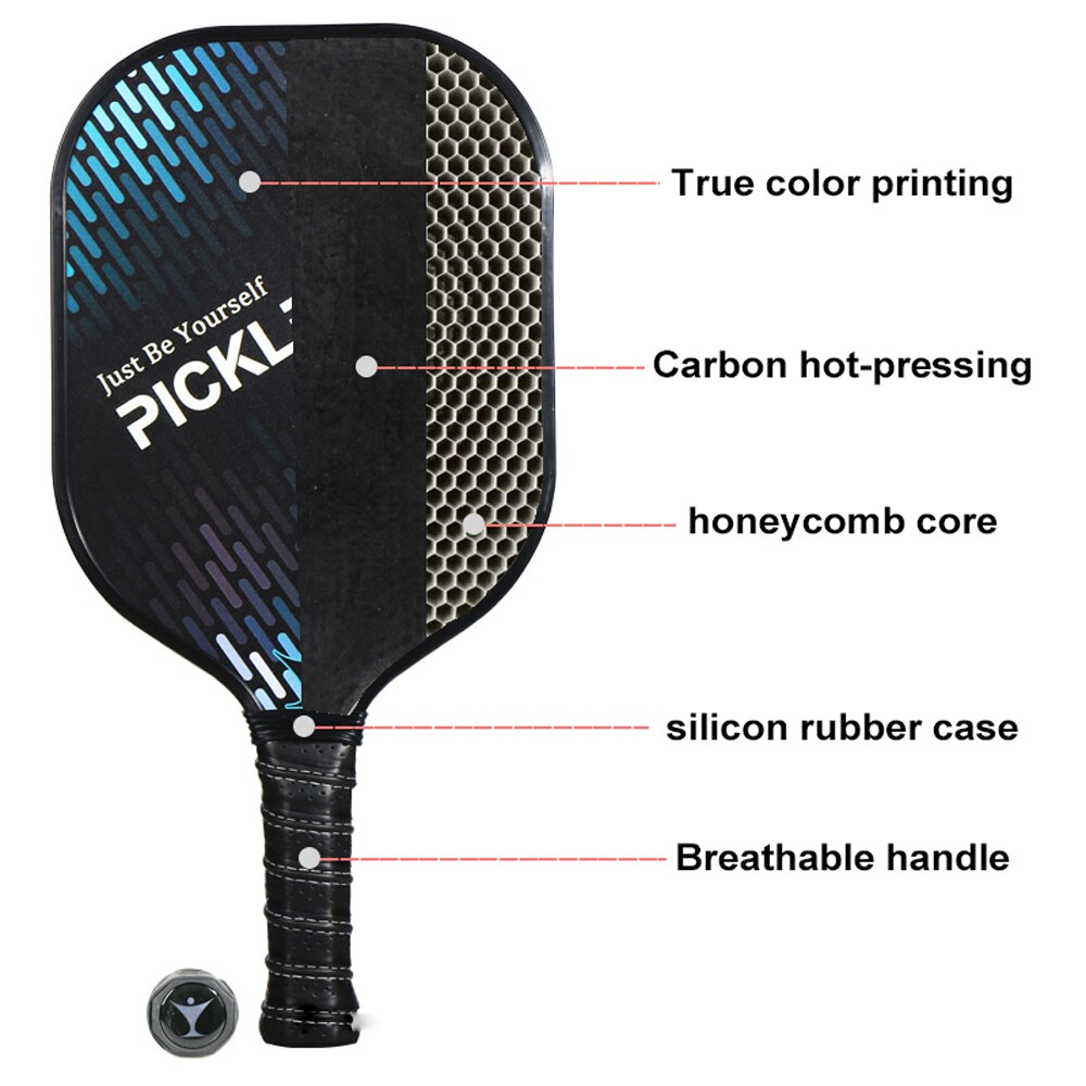 Carbon Fiber Peaks Rackets Carbon Fiber PP Racket