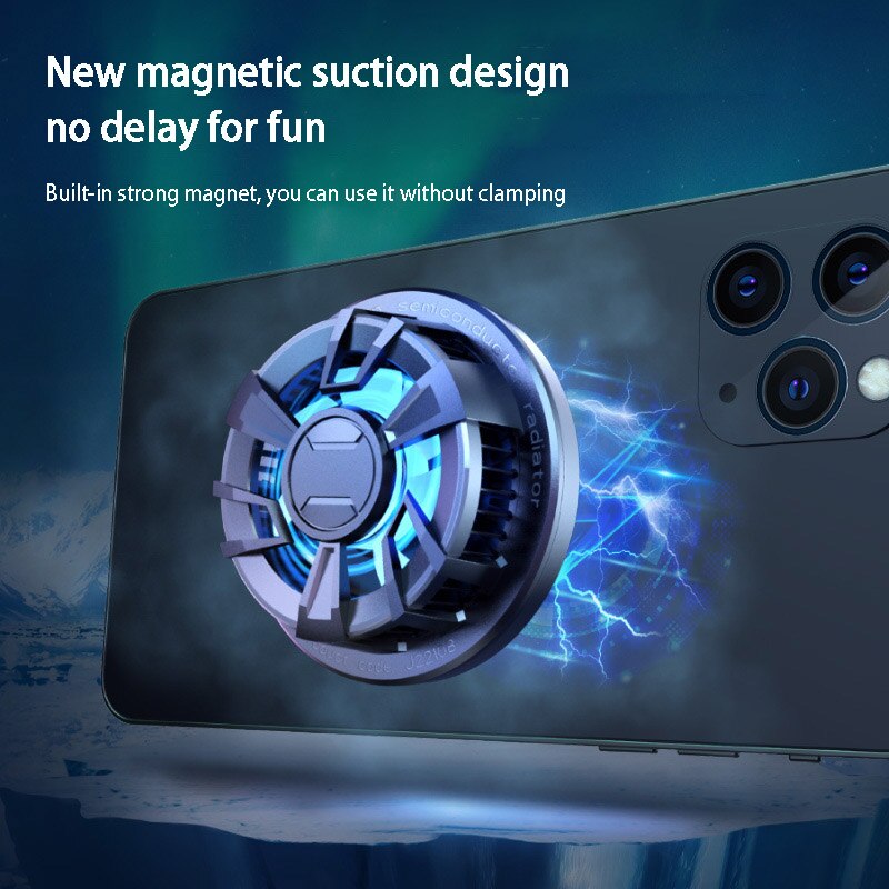 Magnetische Absorptie Plaat Mobiele Telefoon Radiator Halfgeleider Koeling Mute Mobiele Telefoon Computer Ijs Seal Desuperheater