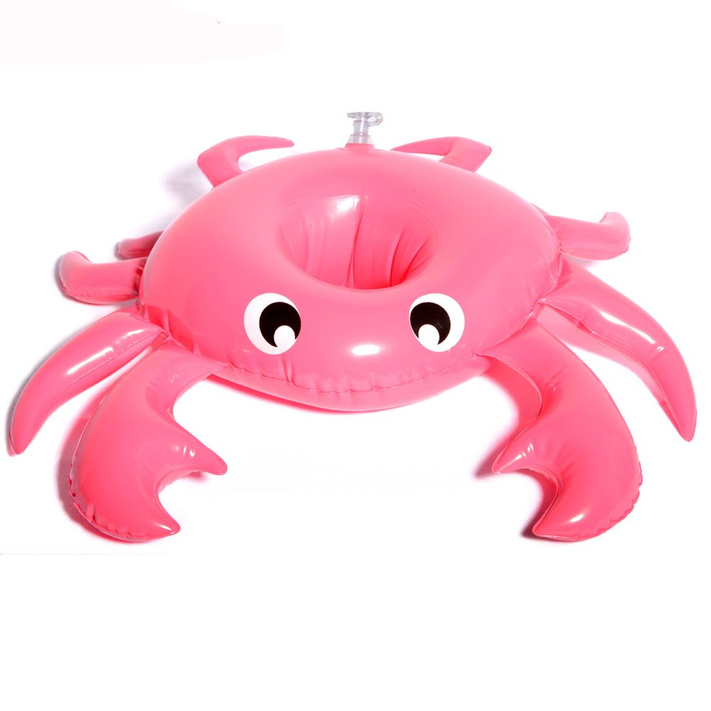 Portavasos inflable para piscina, Mini anillo flotador, juguetes de decoración para , playa, Bar, accesorios para piscina, soporte para bebidas flotante: Morado
