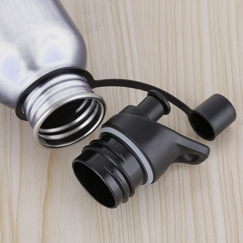 350/500/750Ml Rvs Water Fles Solid Colr Sport Drink Fles Reizen Wandelen Paardrijden Keuken Water flessen Bike Fles