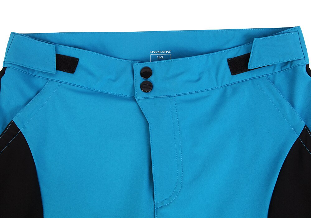 Wosawe cykelshorts cykeltøj road mtb loose fit vandtæt cykling kort fritid mountainbike cykel polstret undertøj