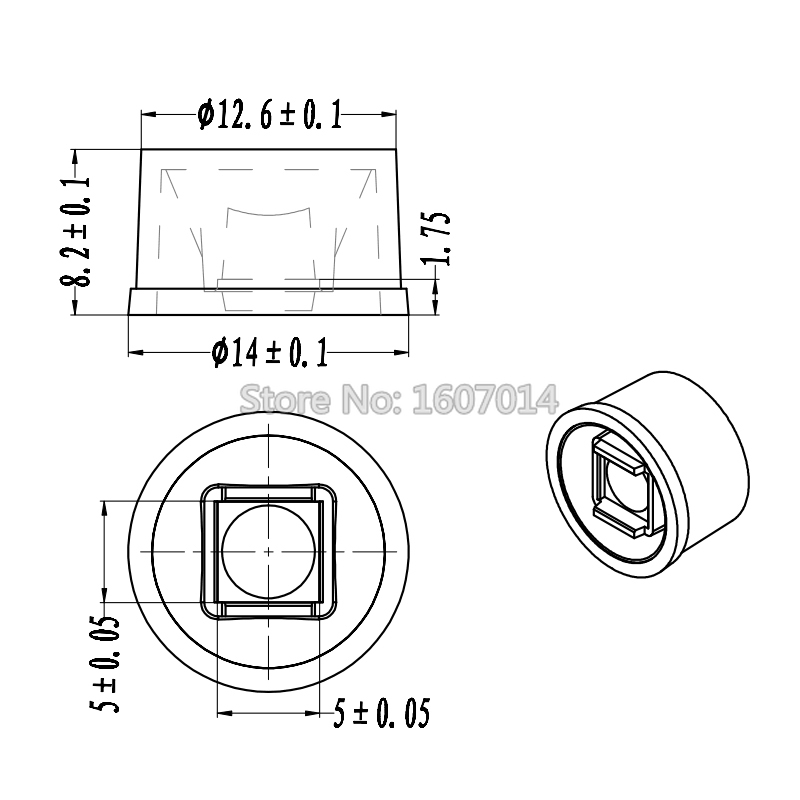 50-500 stücke CREE XML LED XML2 XHP50 5050 LED Linse 30 grad Optische PMMA Plano Reflektor Kollimator Für 5050 1W 3W 5W 10W 5050 LED