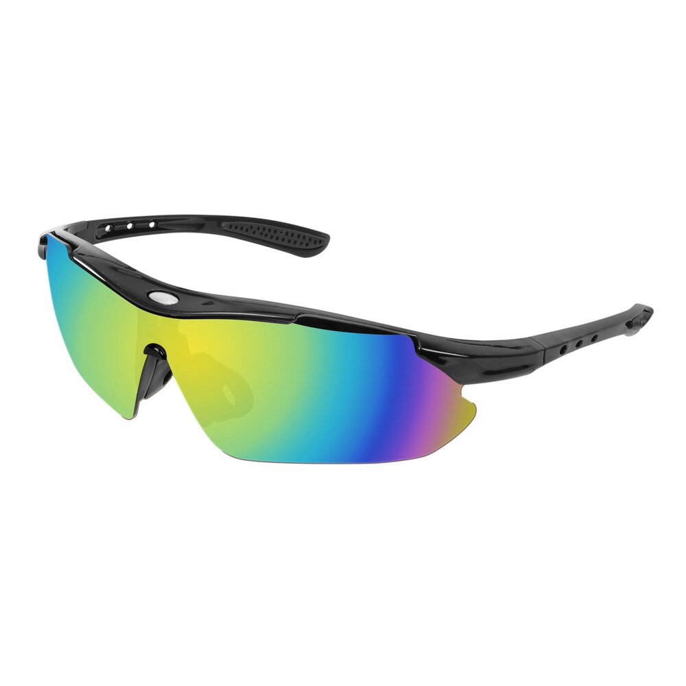 Gafas de Moto protección UV Unisex gafas de Motocross gafas de montar gafas de sol resistentes al viento accesorios de Moto: black frame