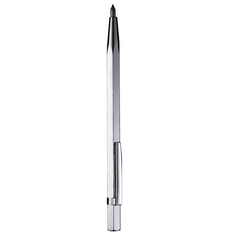 Tungsten Steel Tip Scriber Marking Etching Pen Marking Tools for Ceramics Glass Silicon Quartz Shell Metal Tool: Silver