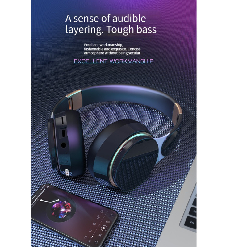 Xiaomi Hoofdtelefoon Draadloze Bluetooth Headset Earhphnoe Draadloze Muziek Gaming Headset Met Stereo Geluid Met Microfoon/3.5Mm Audio Jack