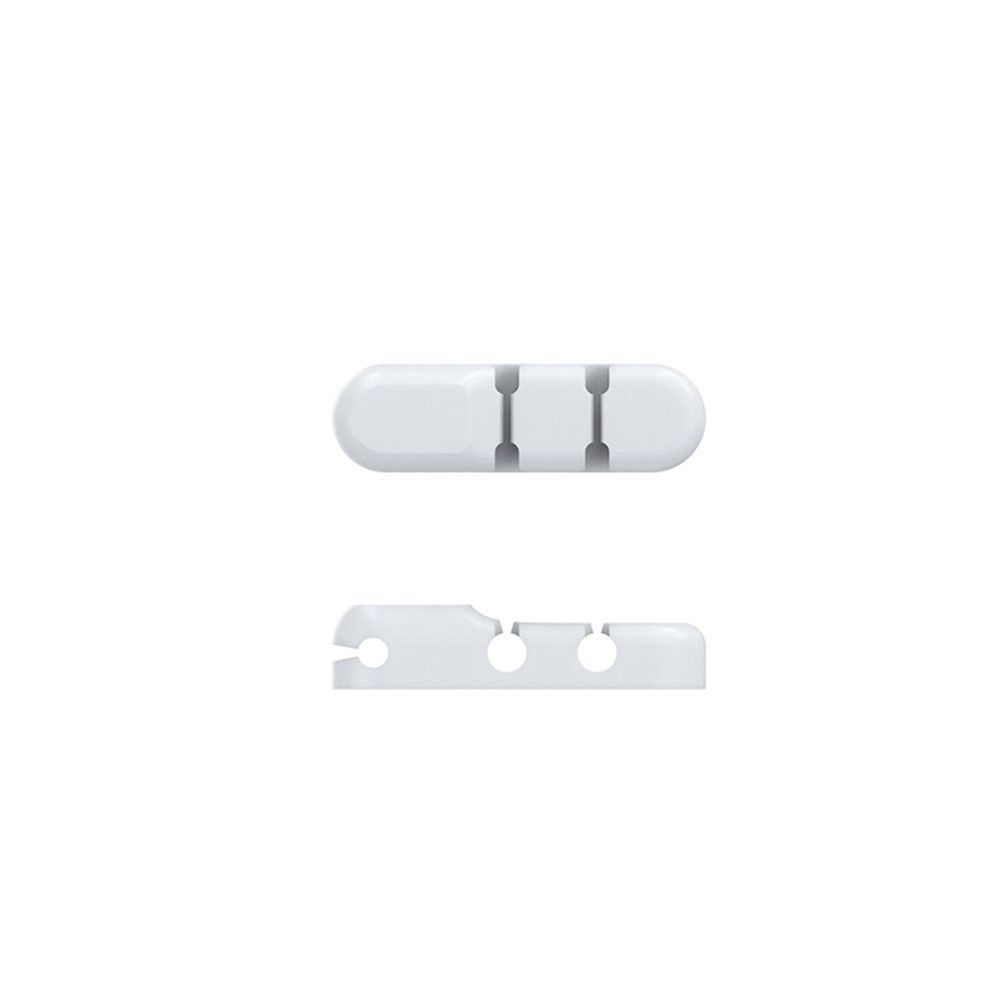 Selbst-Klebstoff Silikon Magnetische Kabel Organizer DIY USB Kabel Halfter Silikon flexibel Schreibtisch Clips für Maus Draht Veranstalter: Schokolade