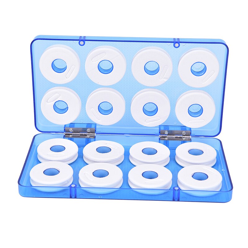 , 8/16 uds, placa de bobinado de espuma, sedal de alambre, carretes de bobina, aparejos, caja de: blue 16pcs