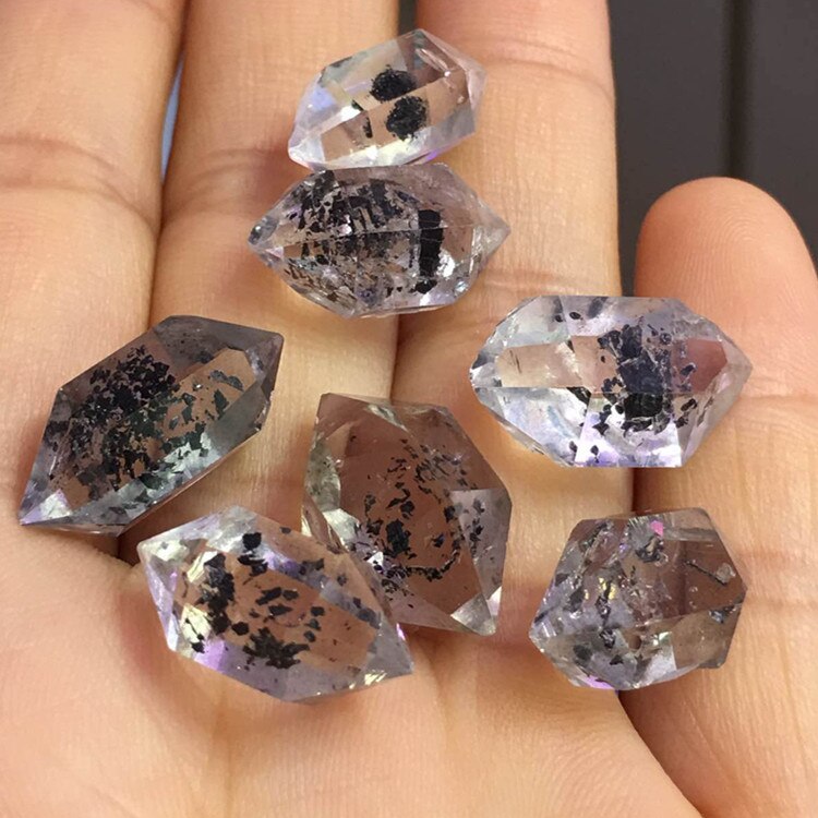 Ein stück AAA verlieren PERLEN Herkimer Diamant facettiert 15mm /20mm für DIY schmuck halskette