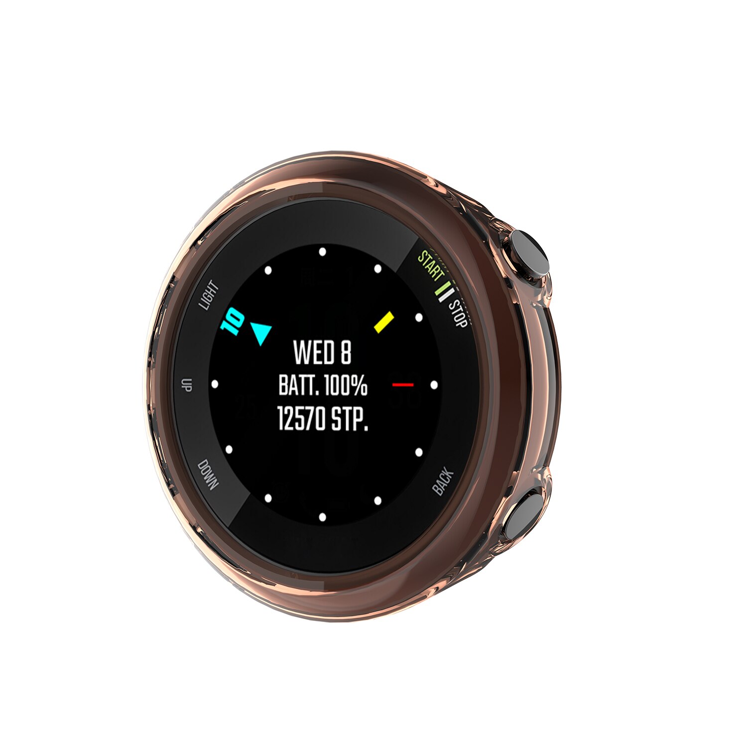 TPU Protection Silicone Cases Shockproof Cover For Garmin forerunner 45S Smart watch Shell Cases for Garmin forerunner 45S Cover