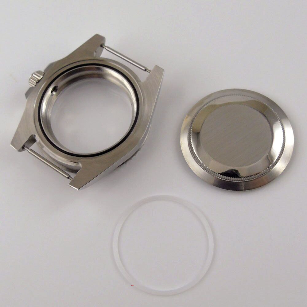 BLIGER men watch case fit NH35 sapphire stainless steel top automatic movement